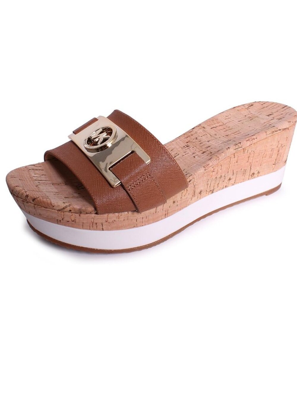 Michael Kors Women's Warren Platform Leather Shoes - Size 10